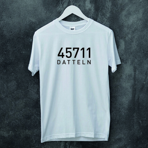 45711 Datteln T-Shirt PLZ